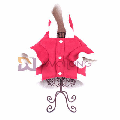 ISO9001 μιμηθείτε δέρματος Hoodie Pet σακακιών φθινοπώρου το ακατέργαστο σακάκι σκυλιών ακρών θερμό