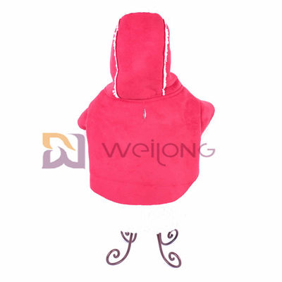 ISO9001 μιμηθείτε δέρματος Hoodie Pet σακακιών φθινοπώρου το ακατέργαστο σακάκι σκυλιών ακρών θερμό