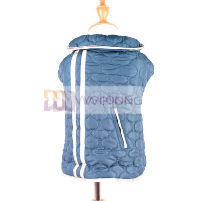 Το Windproof αντιστρέψιμο σκυλί καρό ντύνει το αντανακλαστικό Pongee λωρίδων πολυ αδιάβροχο σακάκι σκυλιών