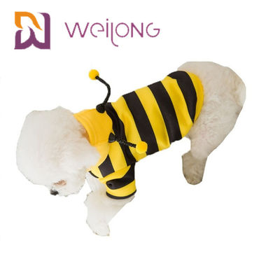Apis Florea Pet που ντύνει τα αστεία ενδύματα Hoodie σκυλιών κοστουμιών μελισσών λουρίδων