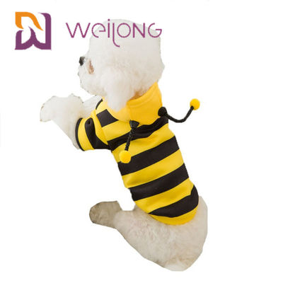 Apis Florea Pet που ντύνει τα αστεία ενδύματα Hoodie σκυλιών κοστουμιών μελισσών λουρίδων