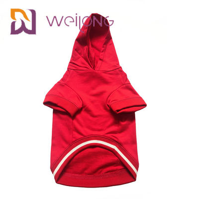 Προσαρμοσμένα Χριστούγεννα Hoodie CVC σκυλιών της Pet σπιτιών εκτύπωσης χρωμάτων για το φθινόπωρο/το χειμώνα