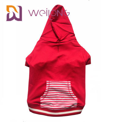 Προσαρμοσμένα Χριστούγεννα Hoodie CVC σκυλιών της Pet σπιτιών εκτύπωσης χρωμάτων για το φθινόπωρο/το χειμώνα
