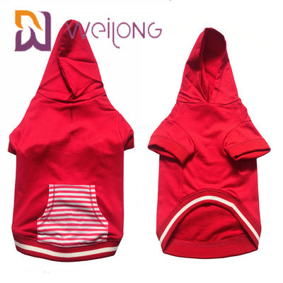 Προσαρμοσμένα Χριστούγεννα Hoodie CVC σκυλιών της Pet σπιτιών εκτύπωσης χρωμάτων για το φθινόπωρο/το χειμώνα