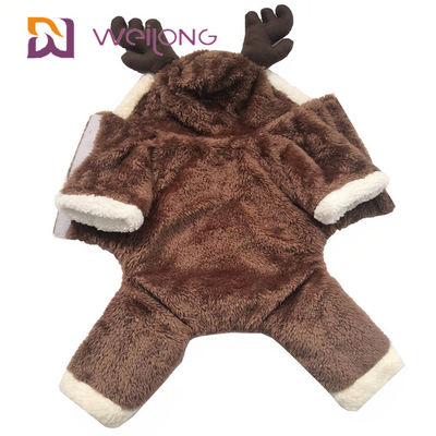 Εξατομικεύσιμες πυτζάμες Onesie σκυλιών ταράνδων Cosplay που προσαρμόζεται