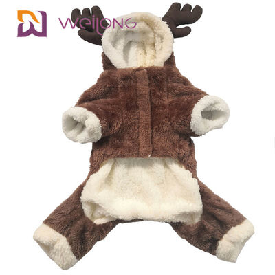 Εξατομικεύσιμες πυτζάμες Onesie σκυλιών ταράνδων Cosplay που προσαρμόζεται