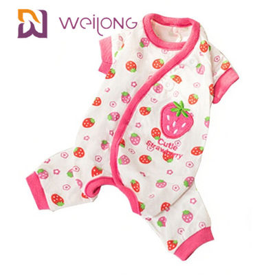 Ψηφιακό καλοκαίρι XL πυτζάμες Onesie BSCI/WMT/ISO9001 προσαρμογής τυπωμένων υλών σκυλιών