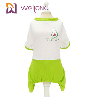 Πολυ γαλλικές πυτζάμες συνήθειας θερινών φουστών πυτζαμών του Terry Pet για τη γάτα σκυλιών