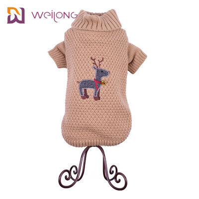 Πουλόβερ Hoodie σκυλιών δεράτων θερμικό με πλεκτούς τους καπέλο άλτες Jerseys σκυλιών