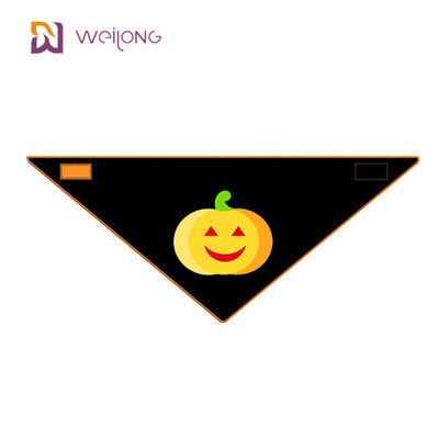 Poplin βαμβακιού ύφους WMT Pet Bandana αποκριών πίσω μήκος 15» -» μαντίλι σκυλιών συνήθειας 24